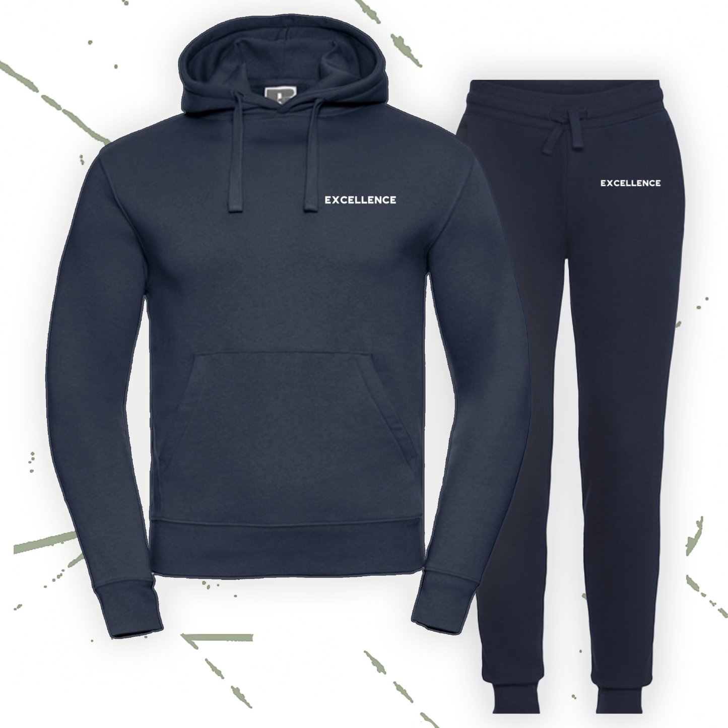 Excellence Donkerblauw Joggingpak